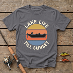 Lake Life Till Sunset T-Shirt