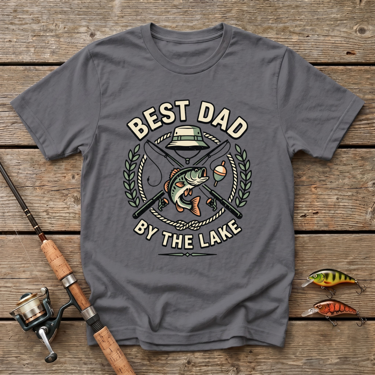 Best Dad By The Lake T-Shirt