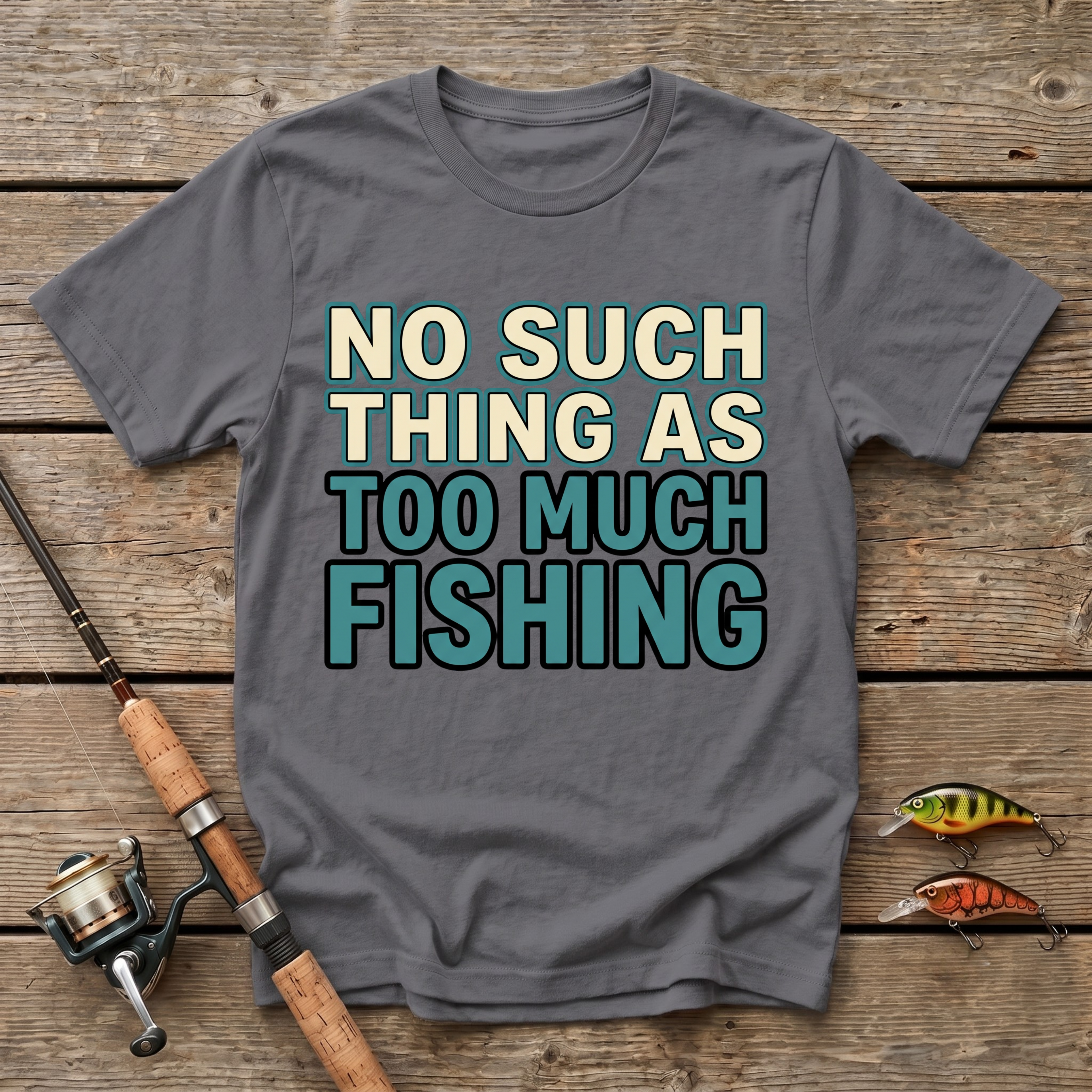 No Such Thing As Too Much Fishing T-Shirt