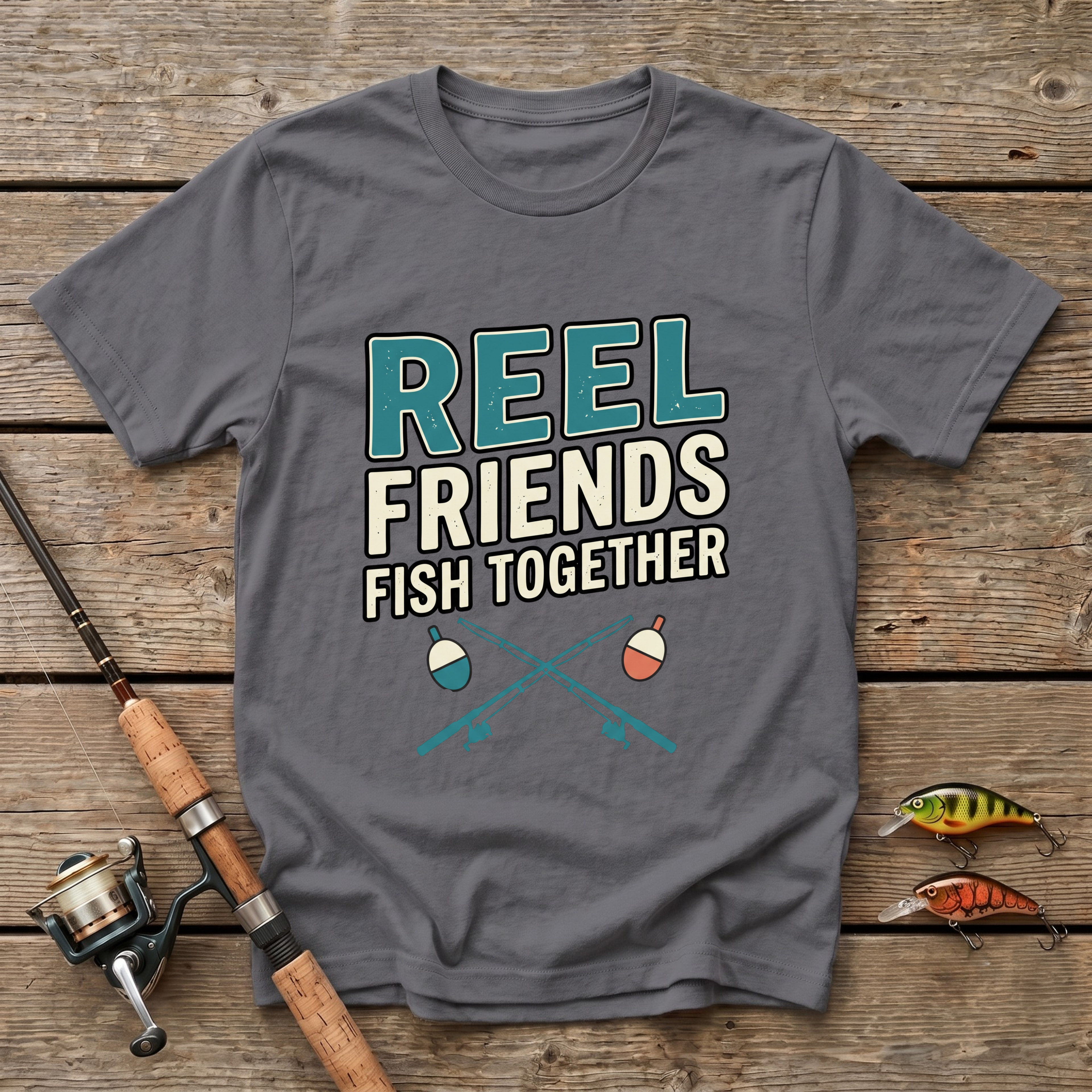 Reel Friends Fish Together T-Shirt