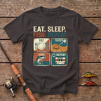 Eat Sleep Fish Repeat T-Shirt