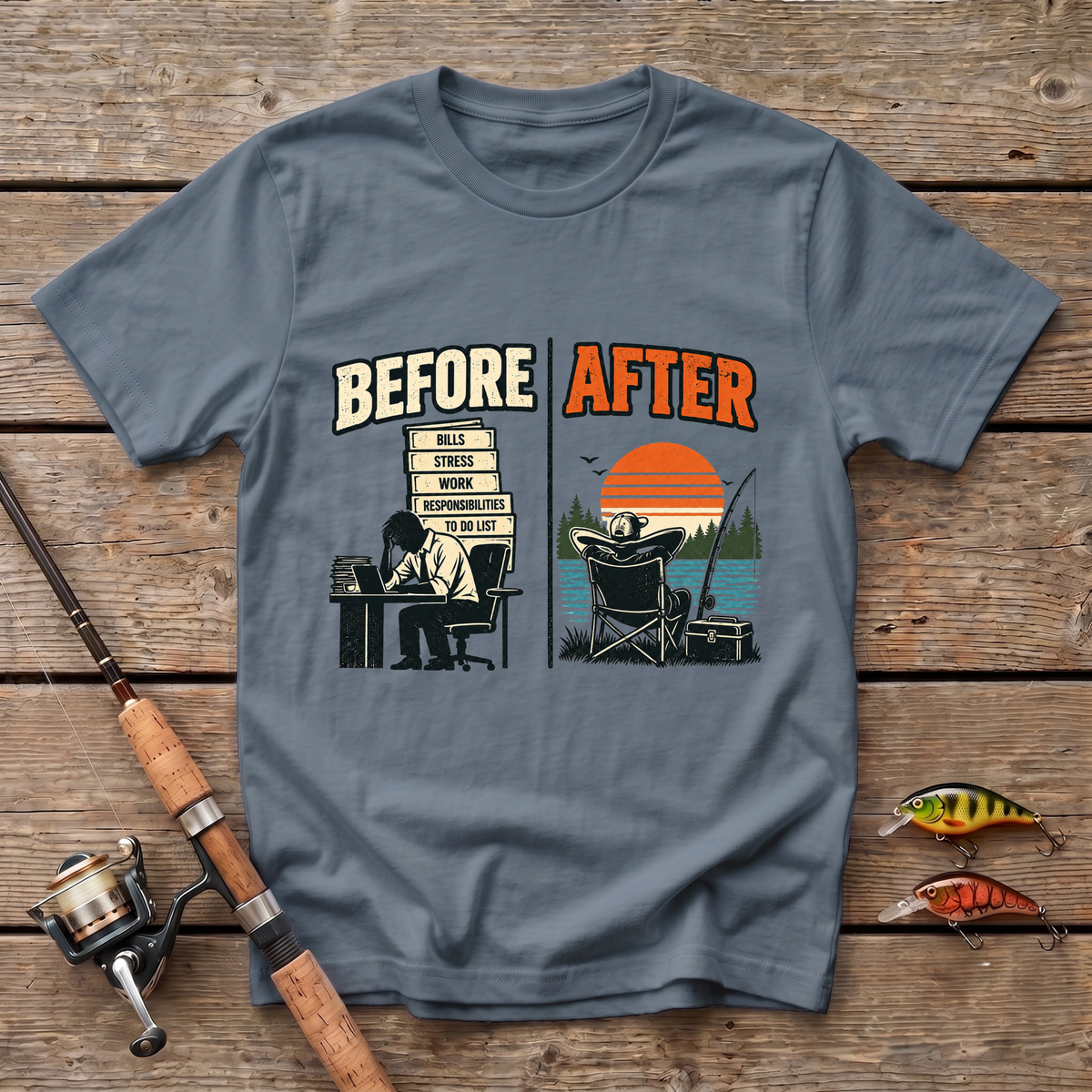 Before And T-Shirt