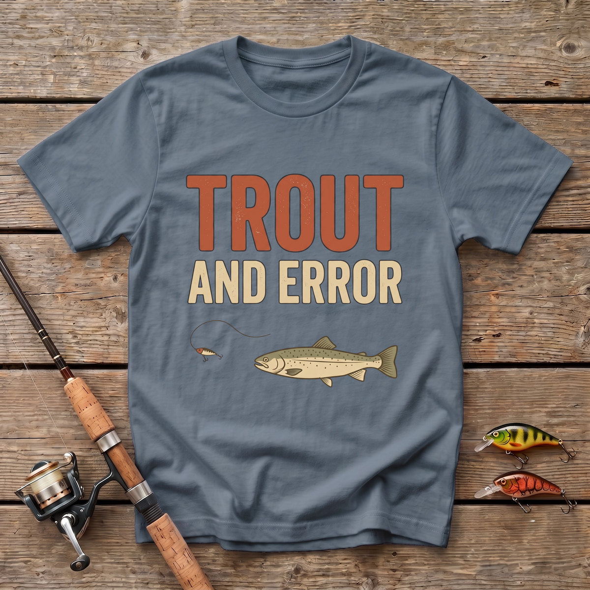 Trout And Error T-Shirt