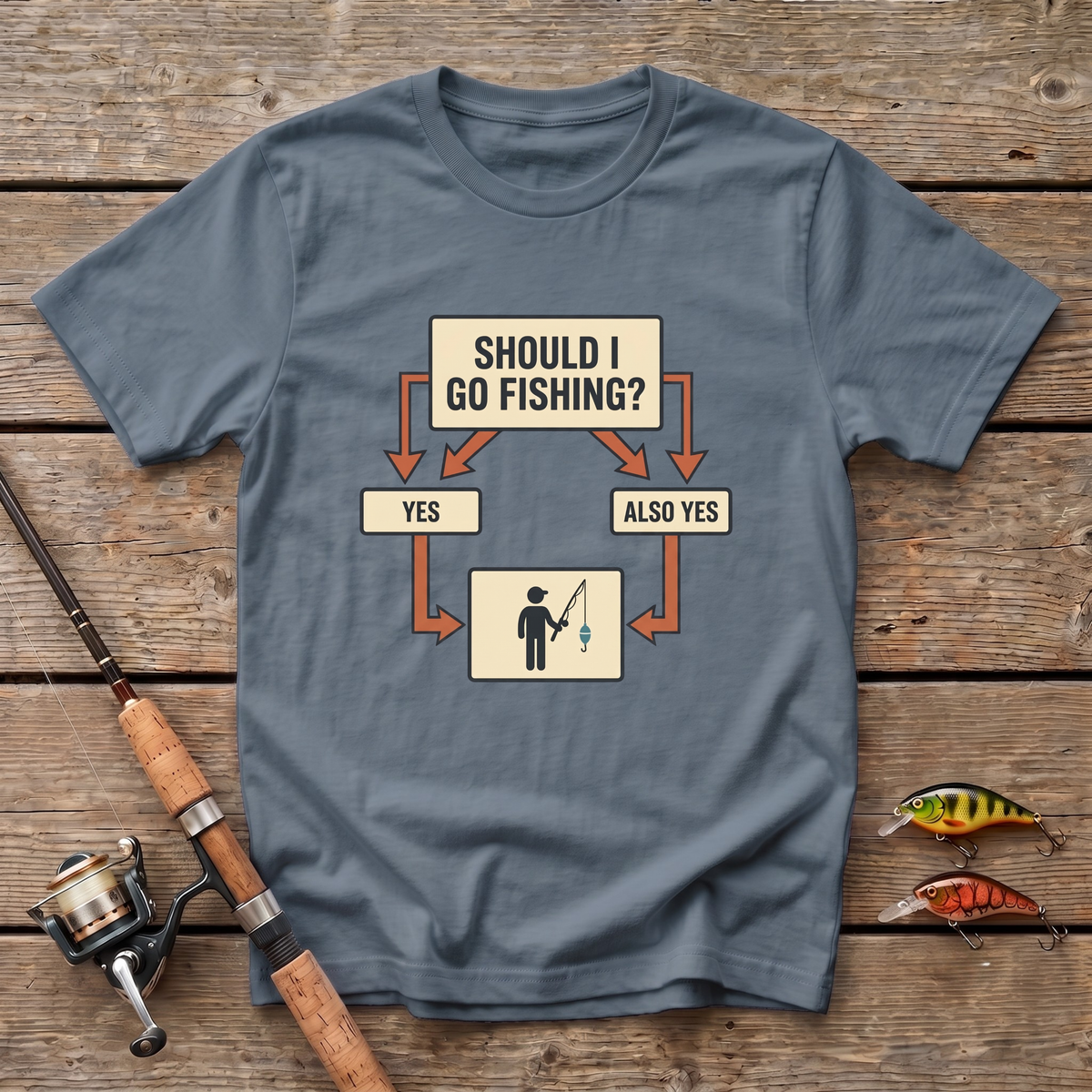 Should I Fish T-Shirt