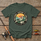 Emotional Support Fishing Rod T-Shirt