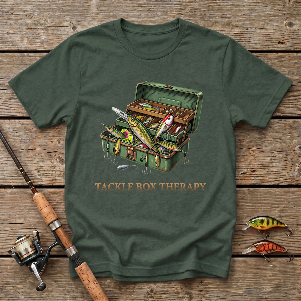 Tackle Box Therapy T-Shirt