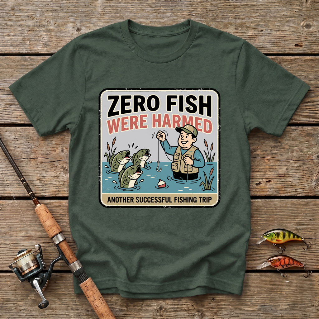 Zero Fish Were Harmed T-Shirt