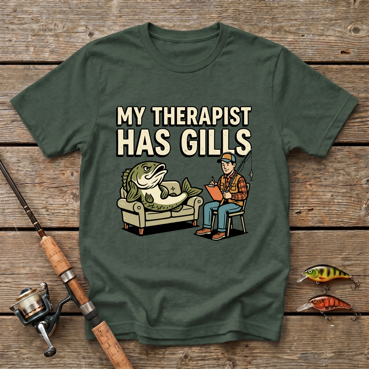 My Therapist Has Gills T-Shirt