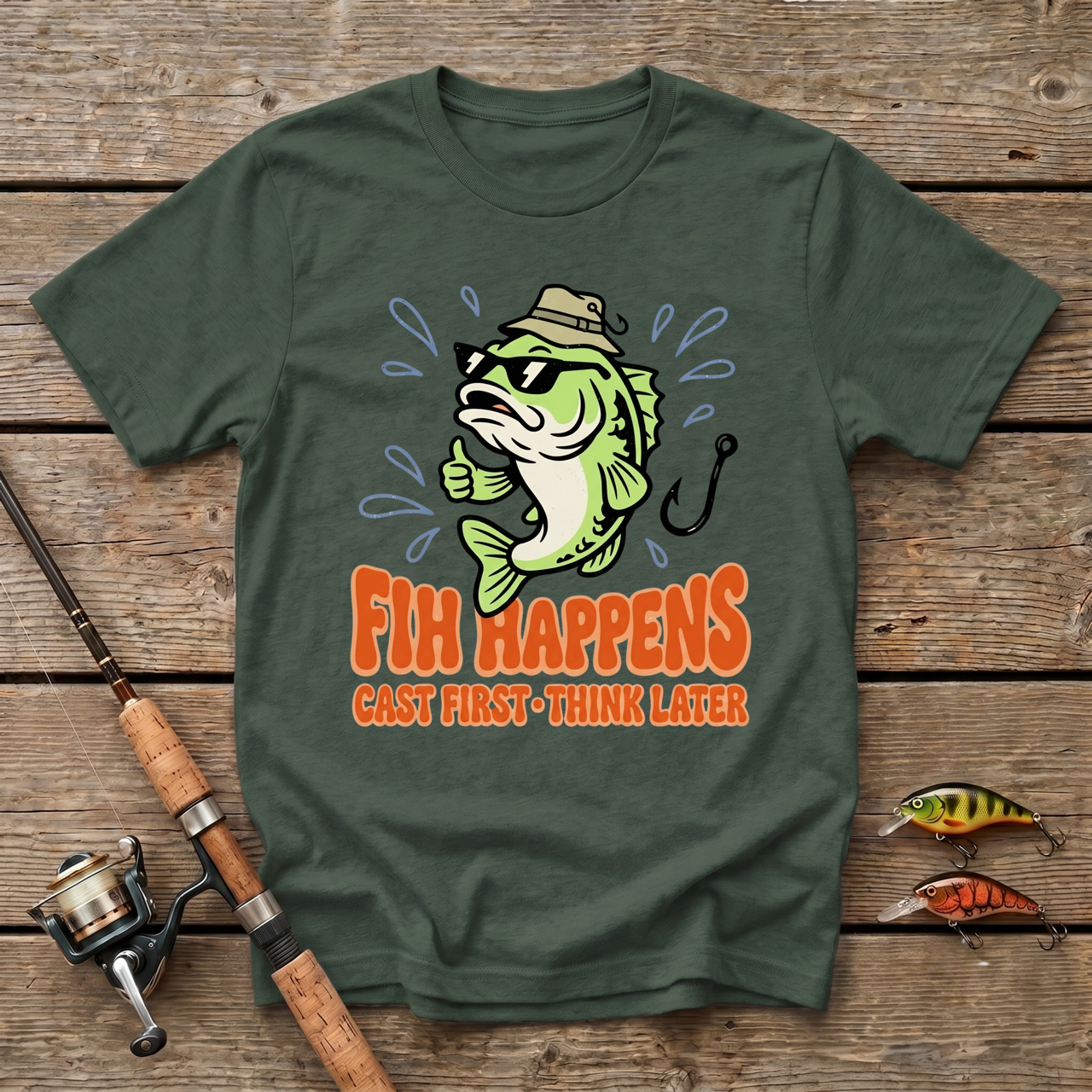 Fih Happens T-Shirt