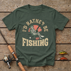 Id Rather Be Fishing T-Shirt