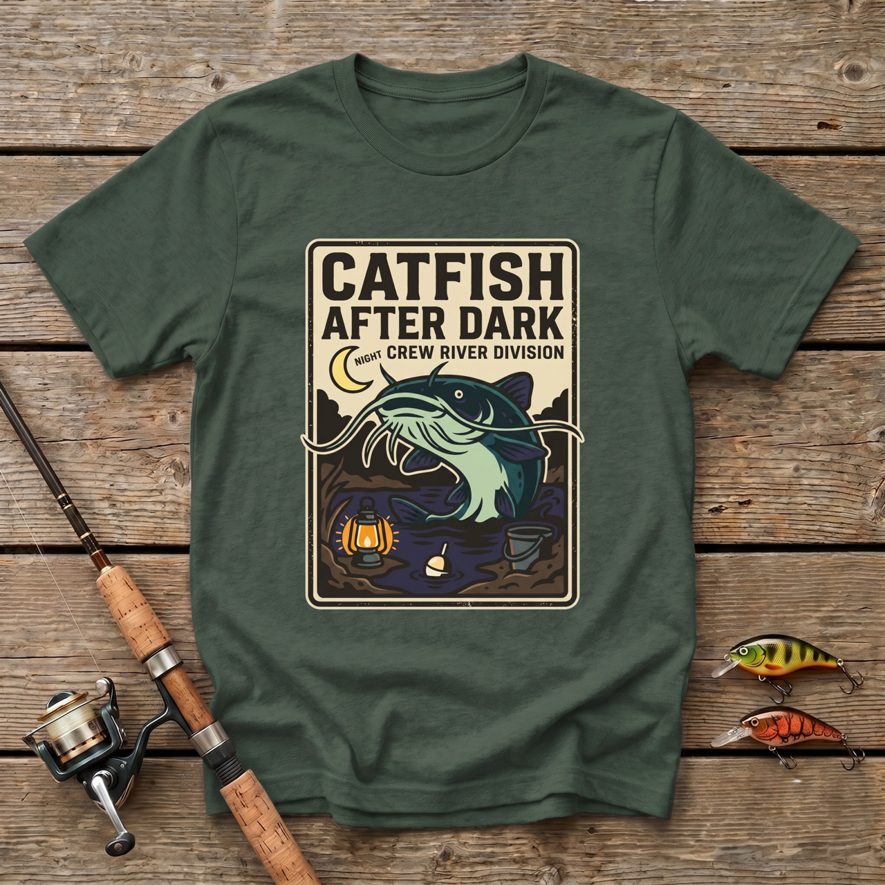 Catfish After Dark T-Shirt