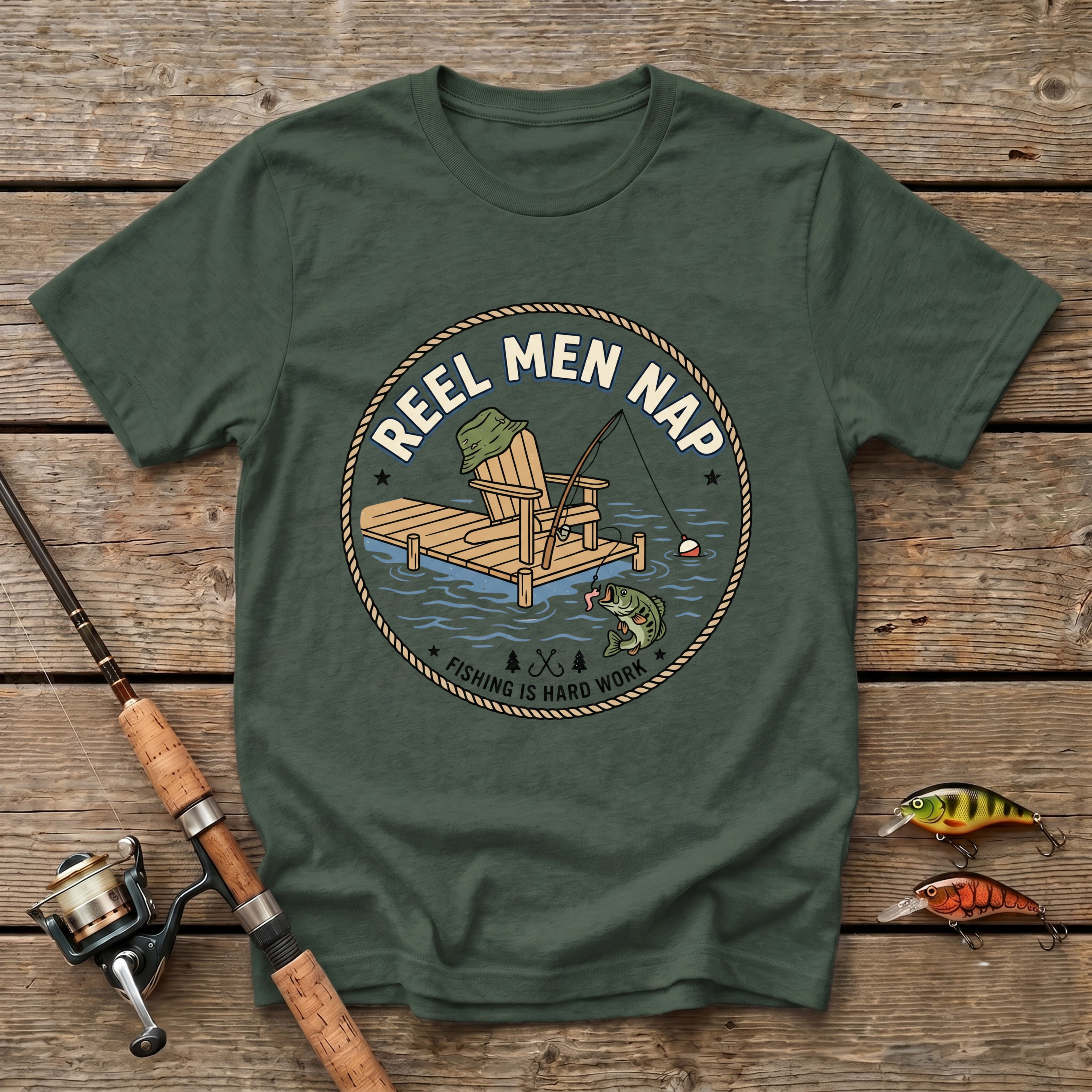 Reel Men Nap T-Shirt