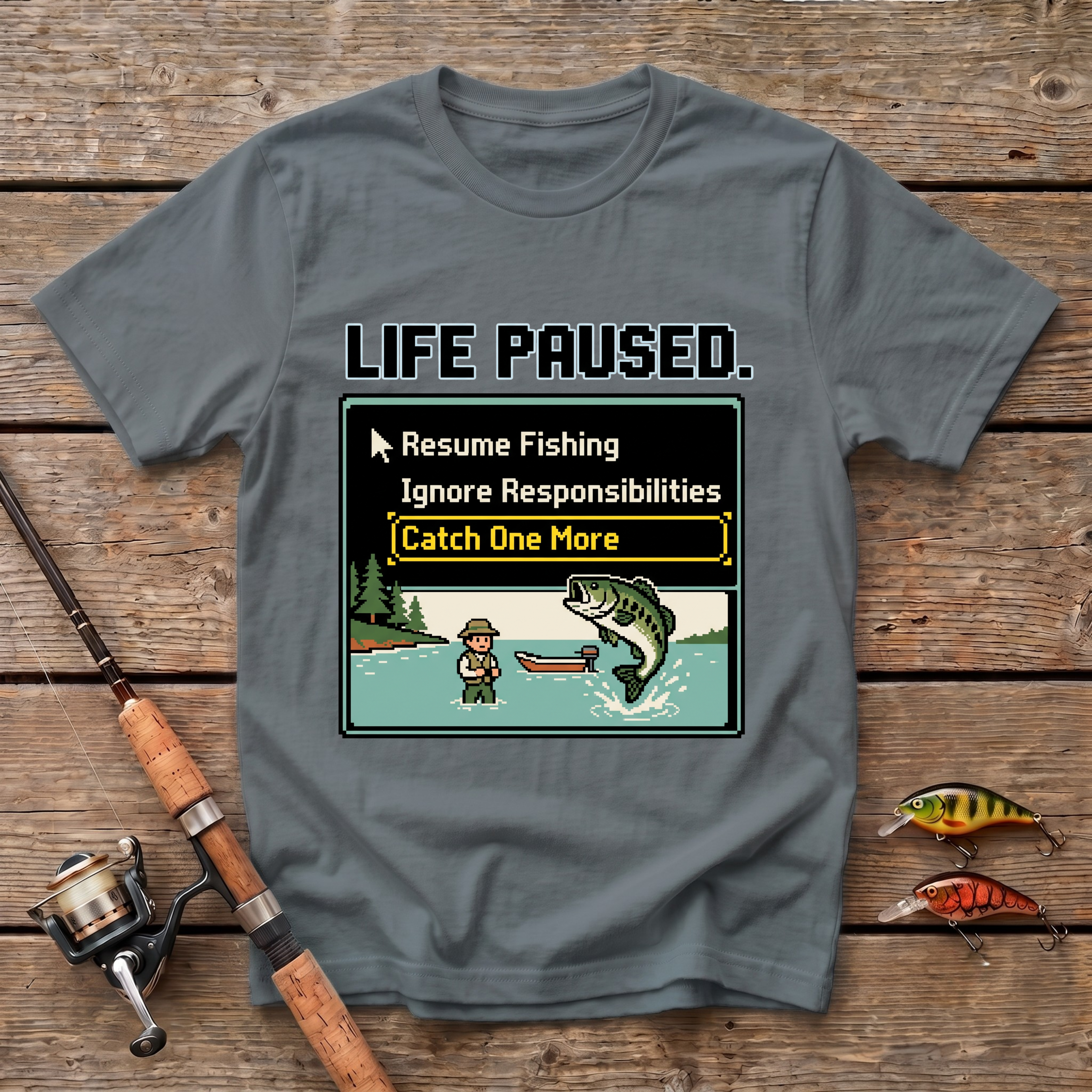 Life Paused, Catch One More T-Shirt