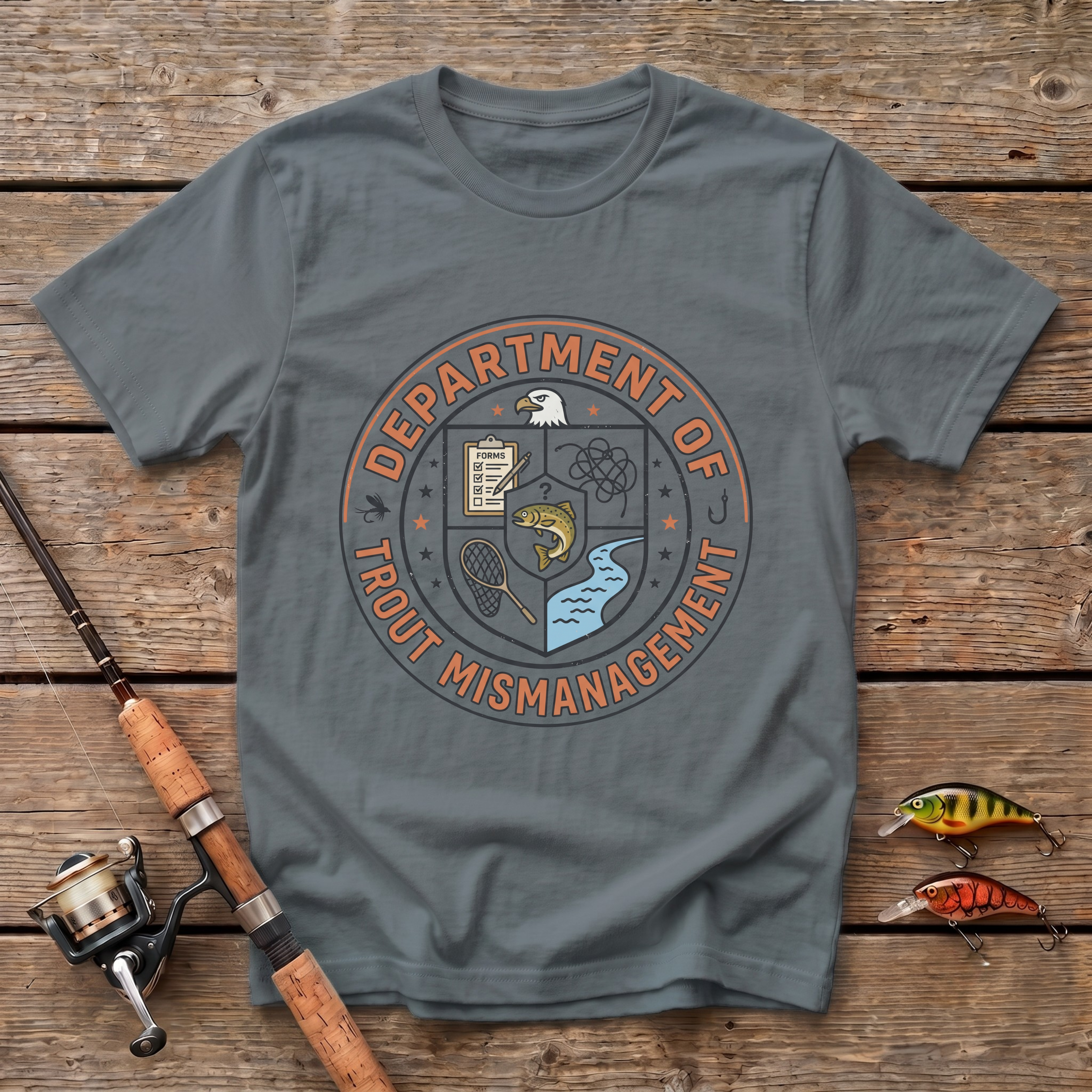 Department Of Trout Mismanagement T-Shirt