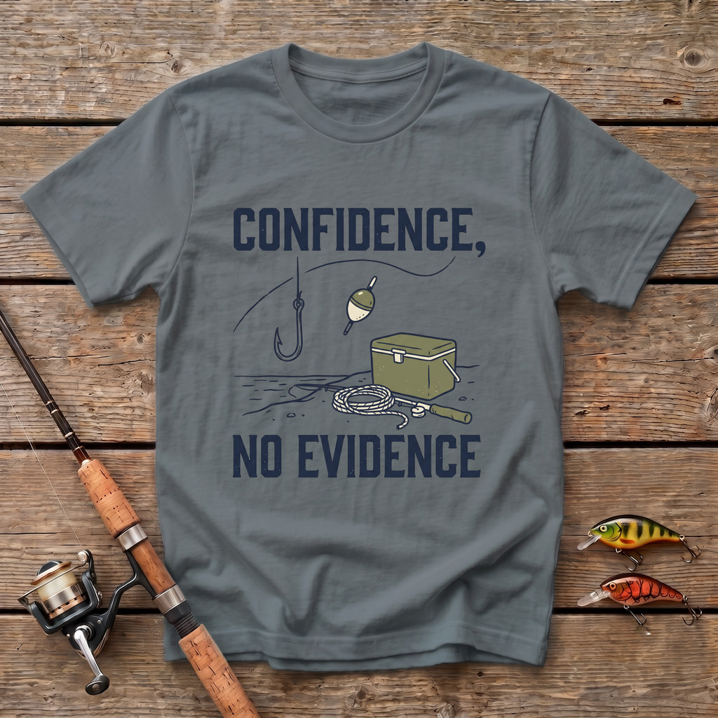 Confidence, No Evidence T-Shirt