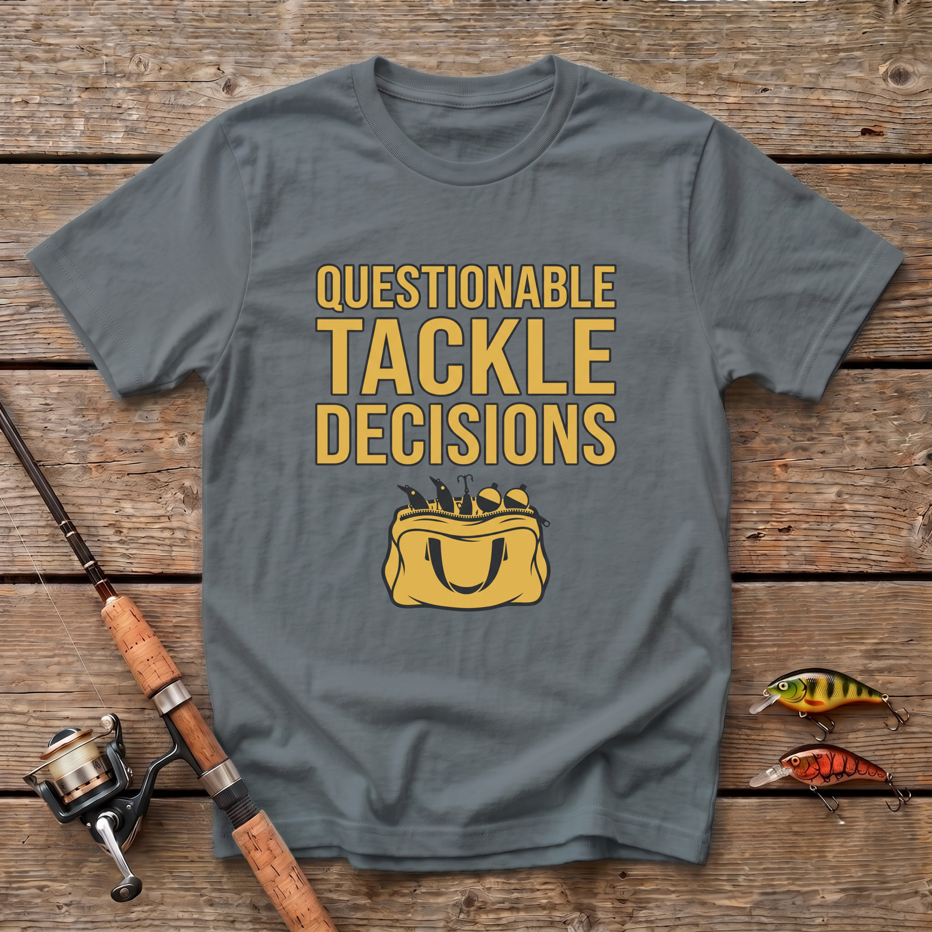 Questionable Tackle Decicions T-Shirt