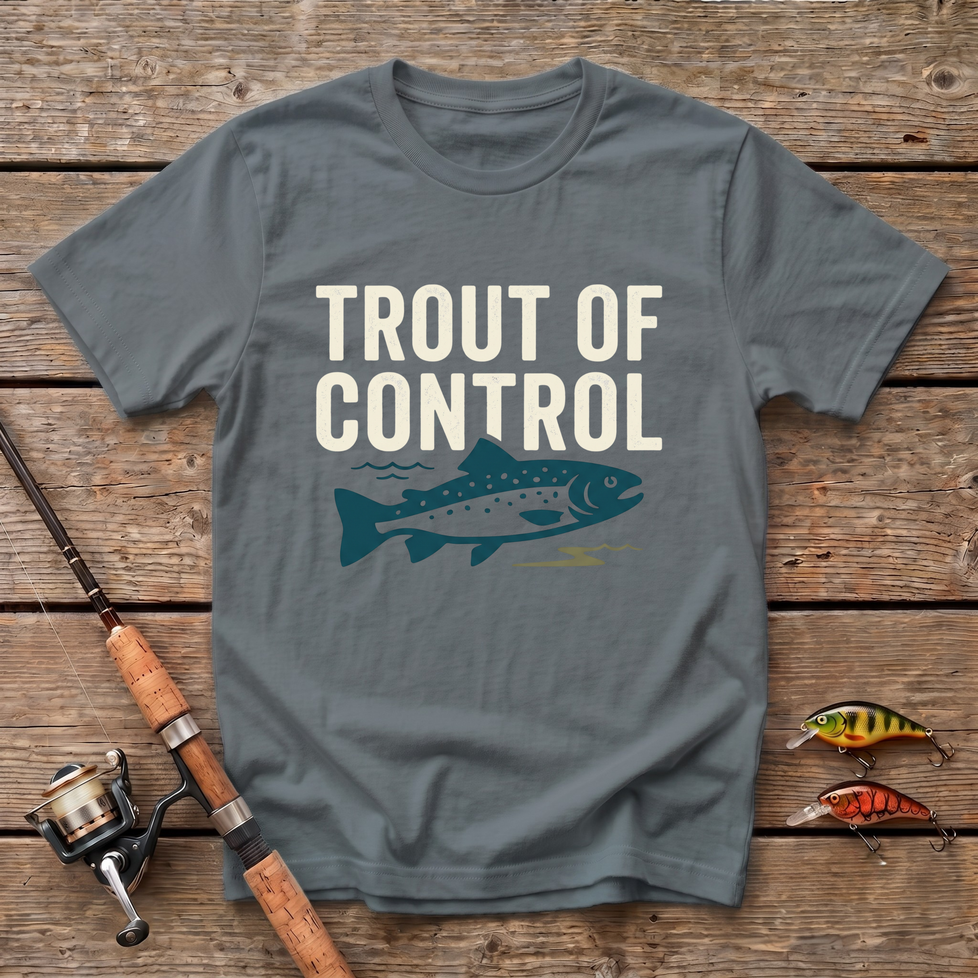 Trout Of Control T-Shirt