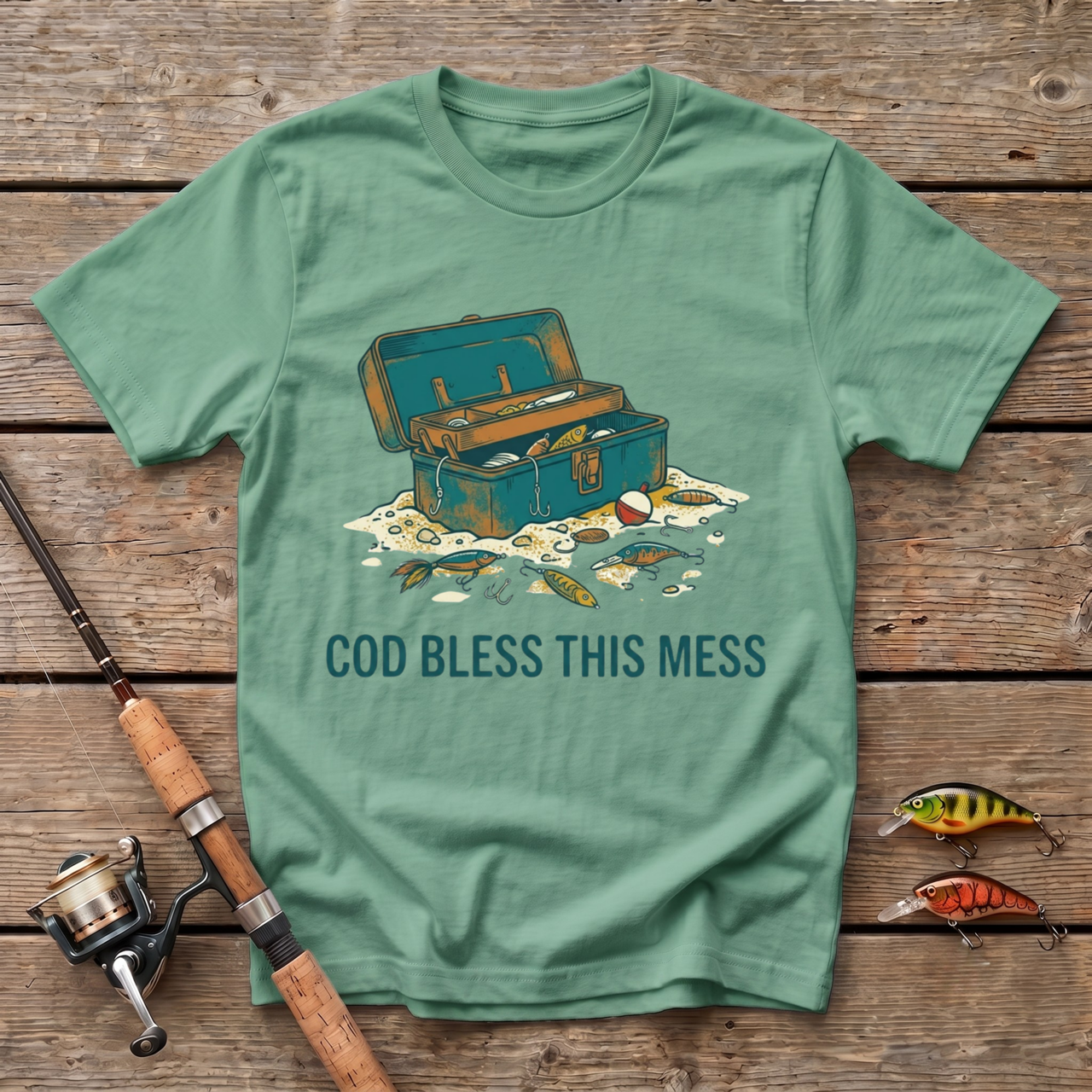 Cod Bless This Mess T-Shirt