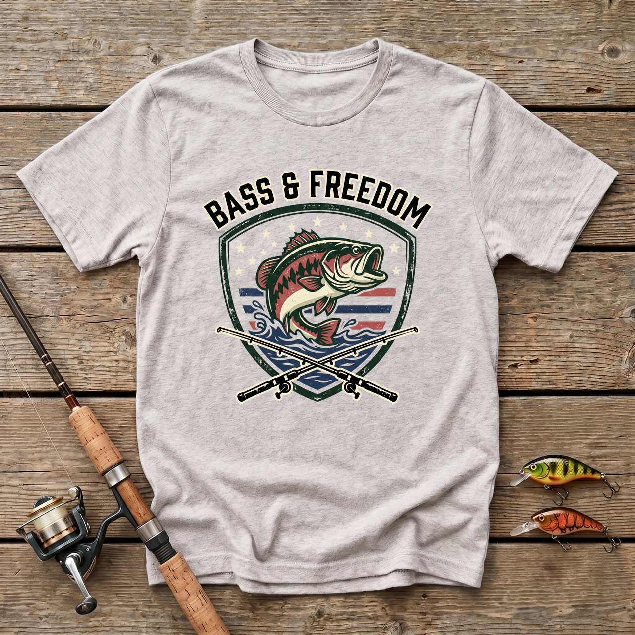 Bass And Freedom T-Shirt