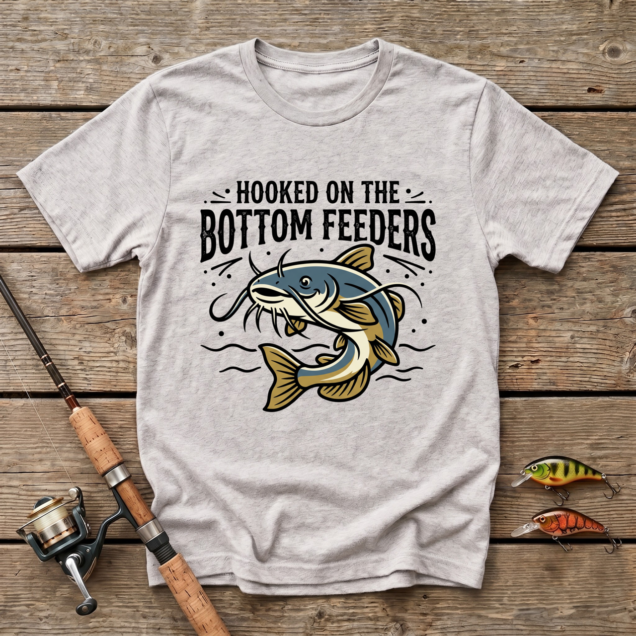 Hooked On The Bottom Feeders T-Shirt