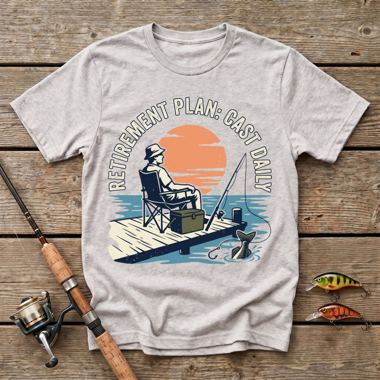 Retirement Plan: Cast Daily T-Shirt
