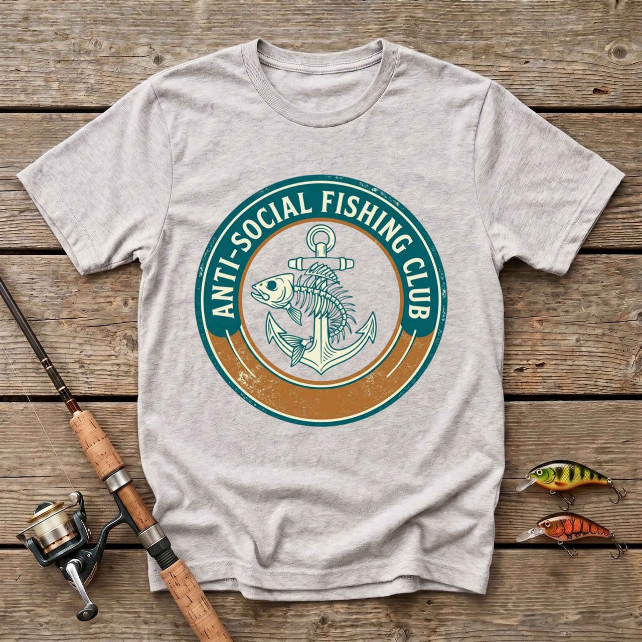 Anti Social Fishing T-Shirt