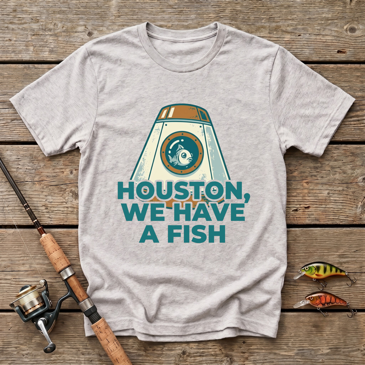 Houston, We Have A Fish T-Shirt