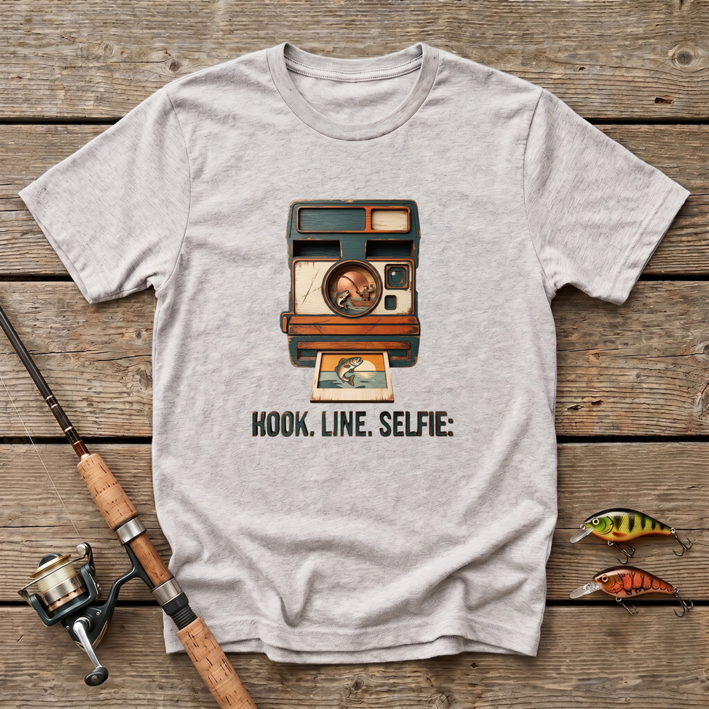 Hook. Line. Selfie T-Shirt