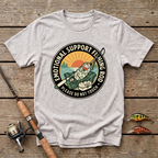 Emotional Support Fishing Rod T-Shirt