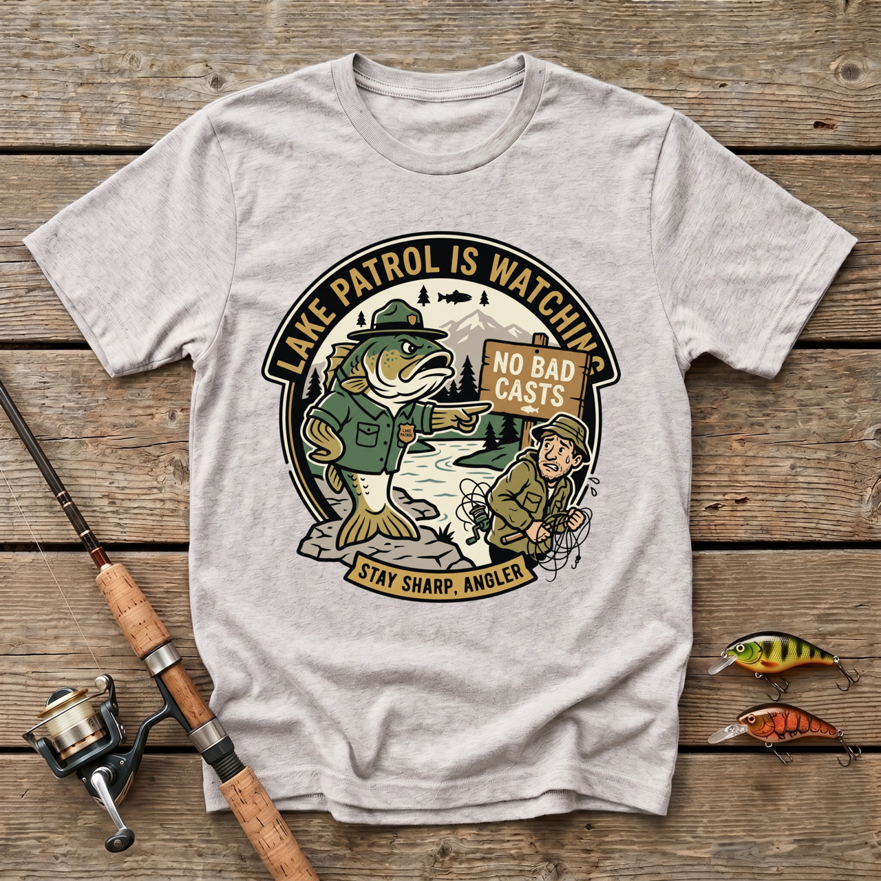 Lake Patrol Is Watching T-Shirt