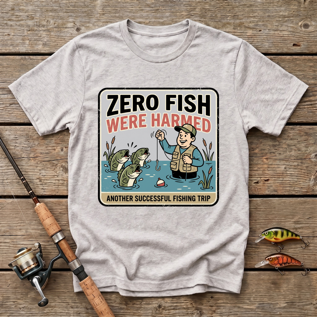 Zero Fish Were Harmed T-Shirt