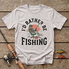 Id Rather Be Fishing T-Shirt