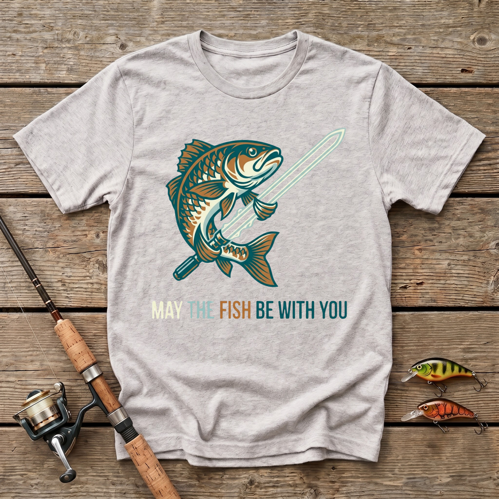 May The Fish Be With You T-Shirt