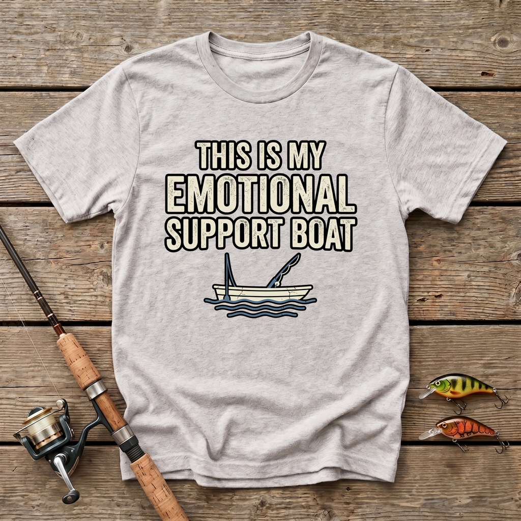 Emotional Support Boat T-Shirt