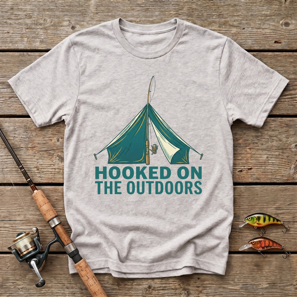 Hooked On The Outdoors T-Shirt