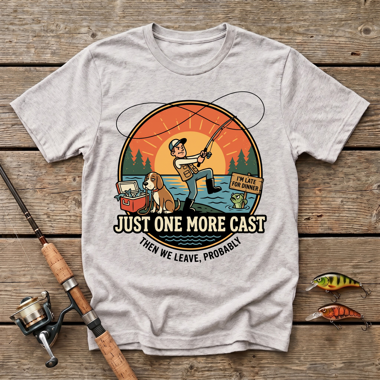 Just One More Cast T-Shirt