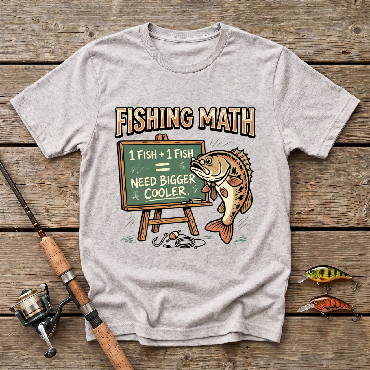 Fishing Math T-Shirt