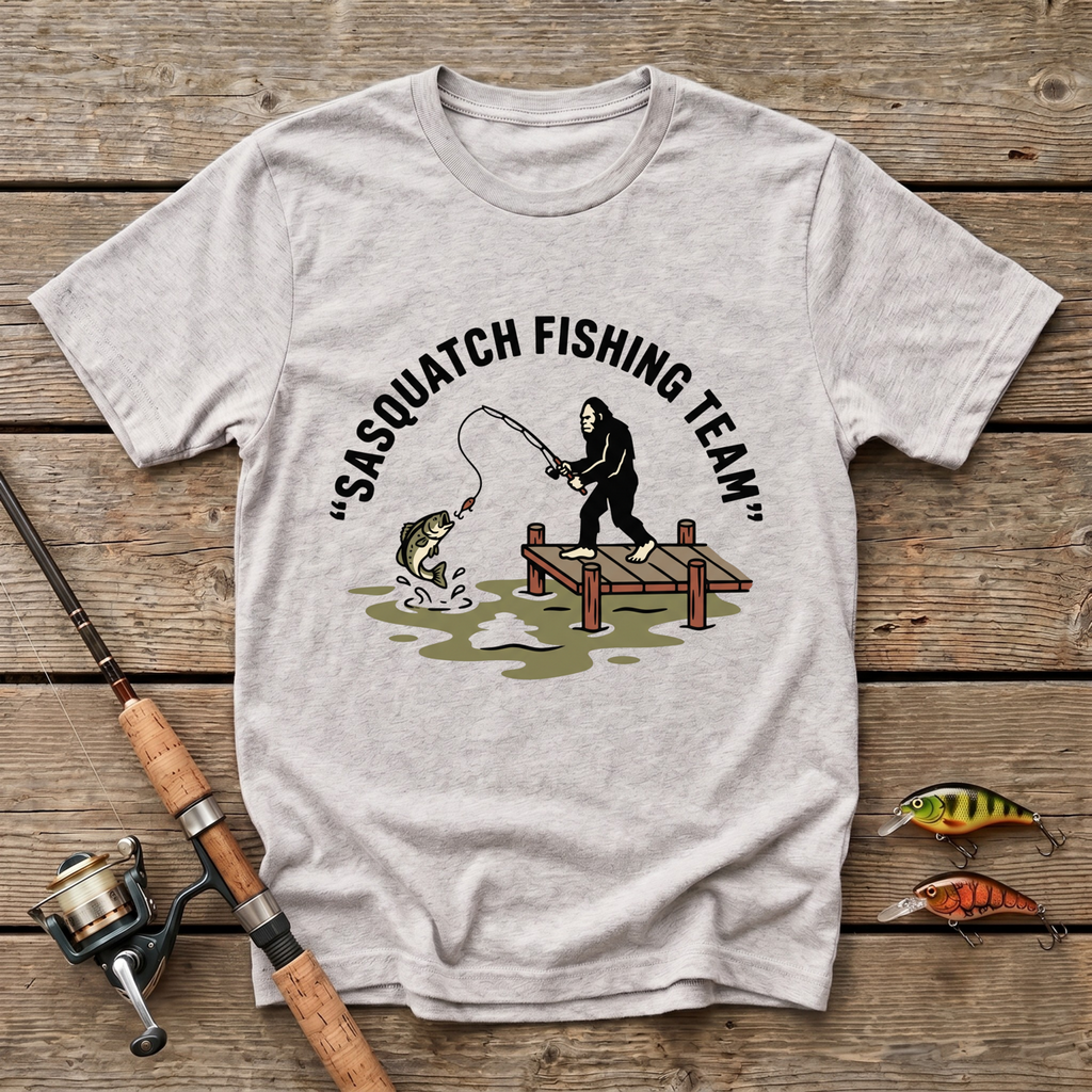 Sasquatch Fishing Team T-Shirt