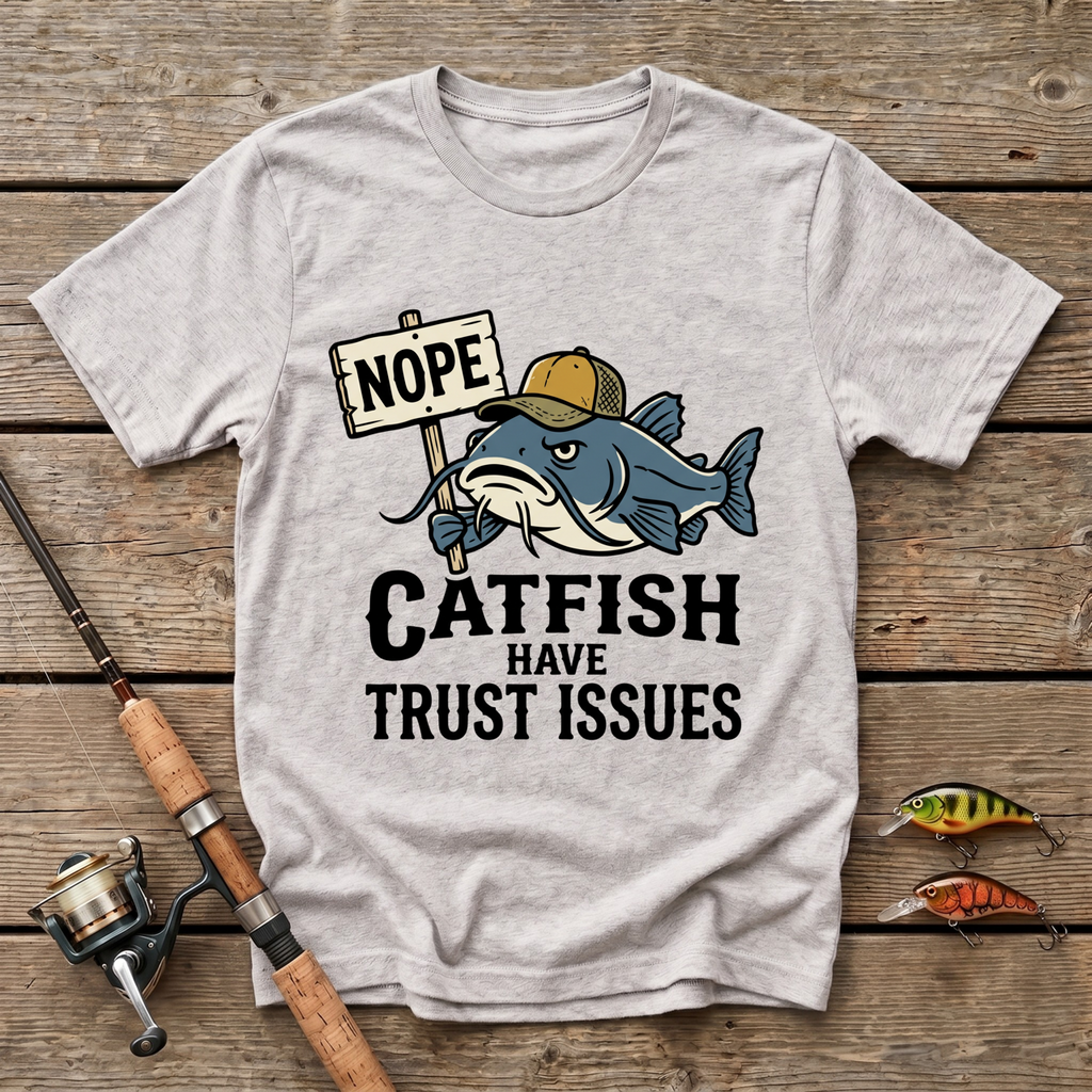 Catfish Have Trust Issues T-Shirt