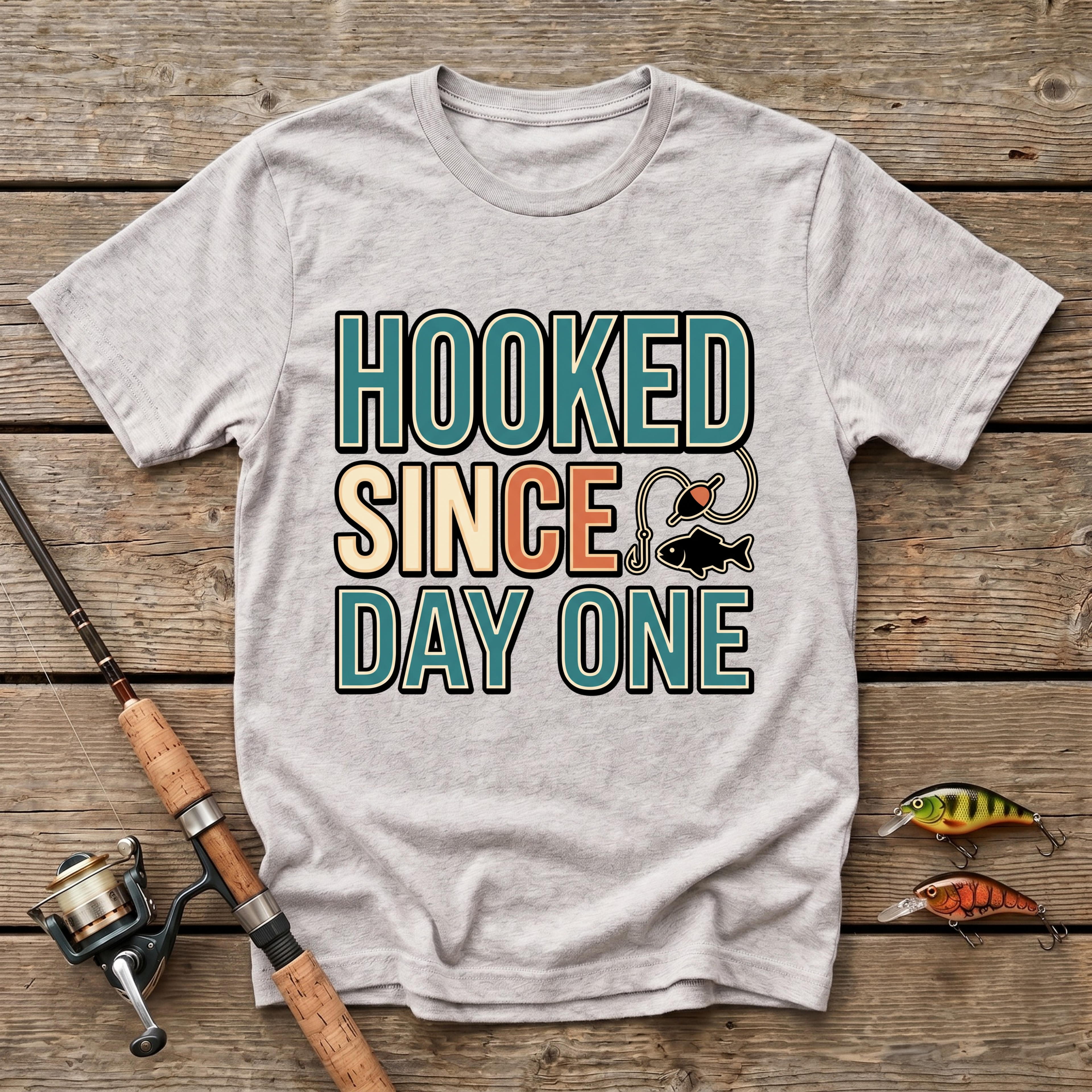 Hooked Since Day One T-Shirt