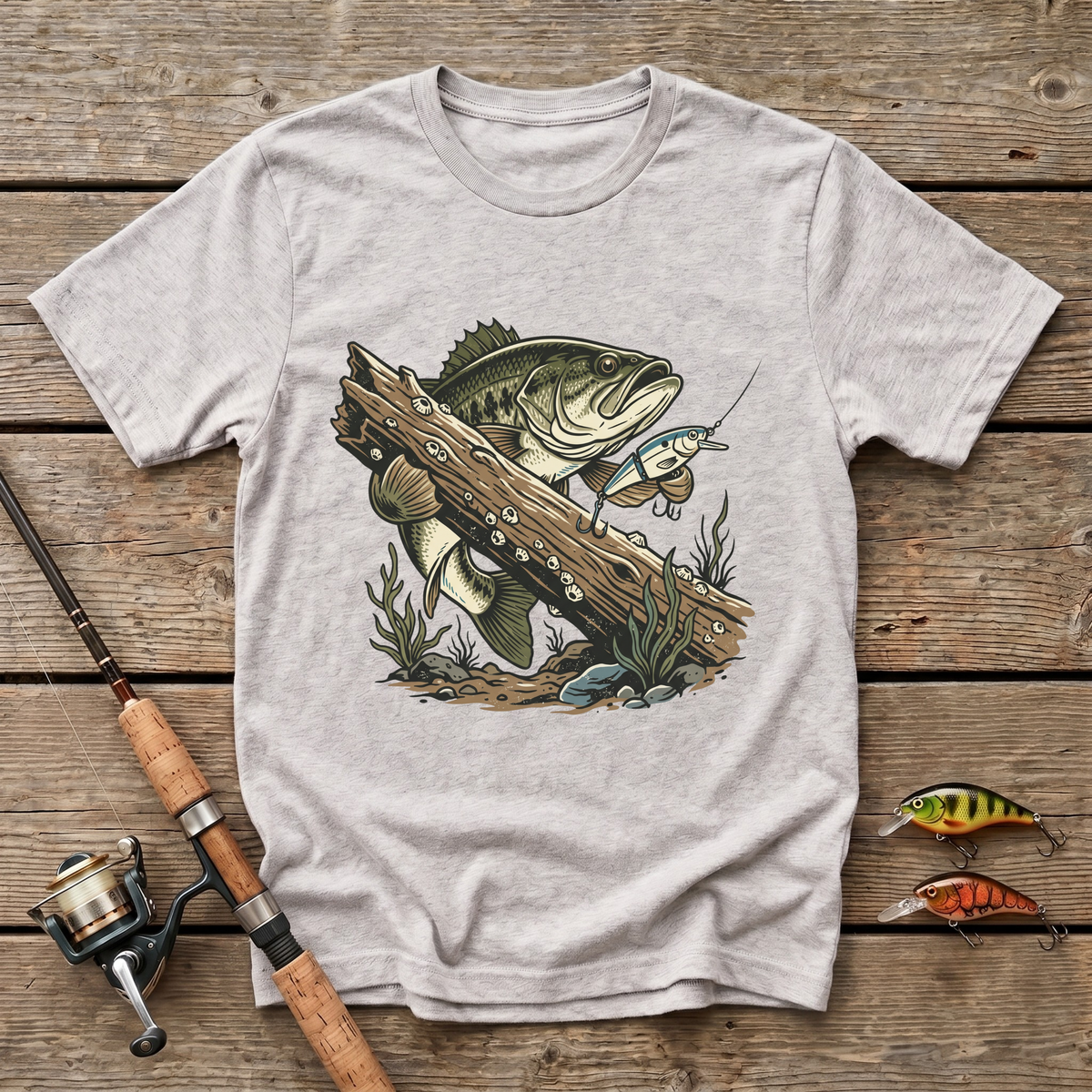 Hook A Log T-Shirt