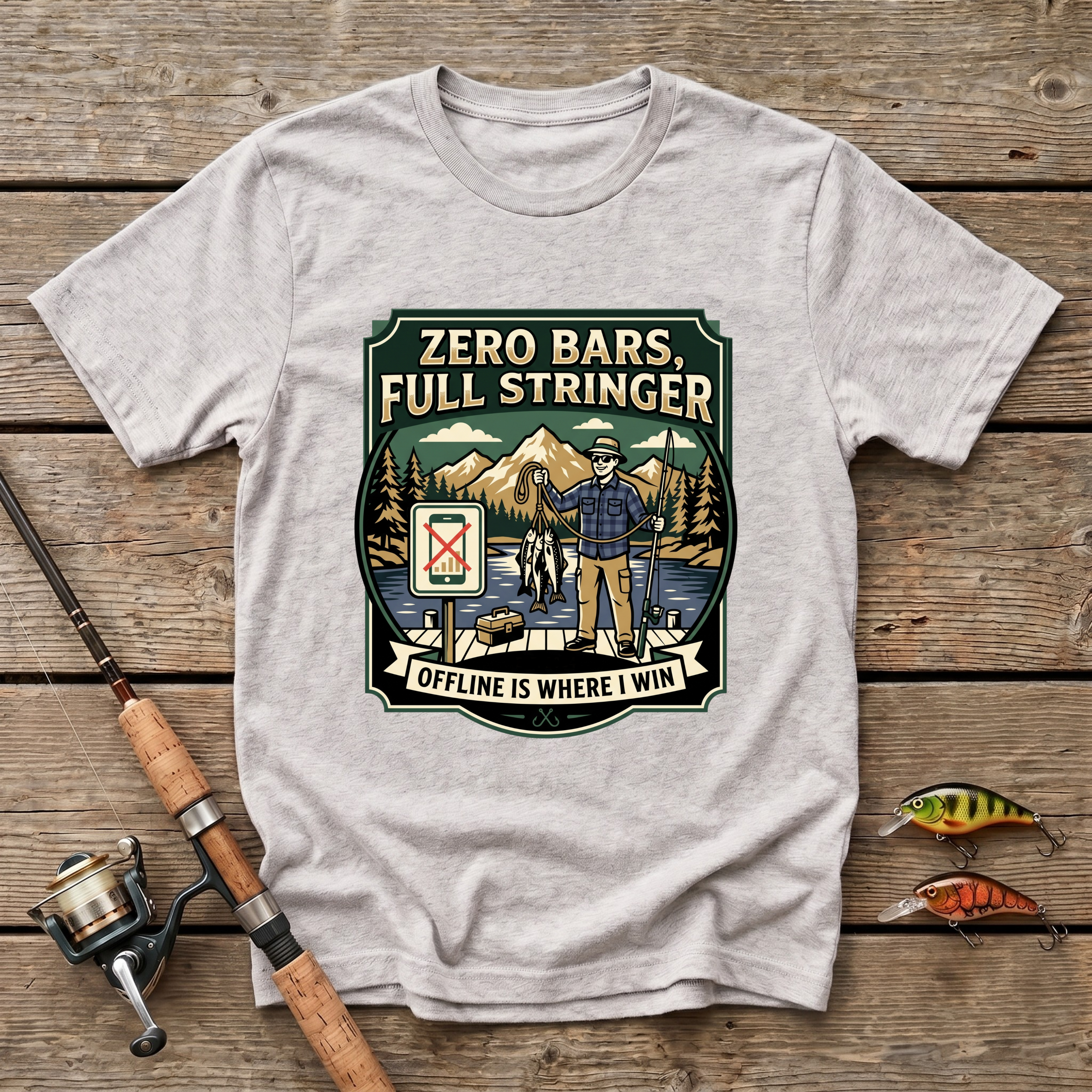 Zero Bars, Full Stinger T-Shirt