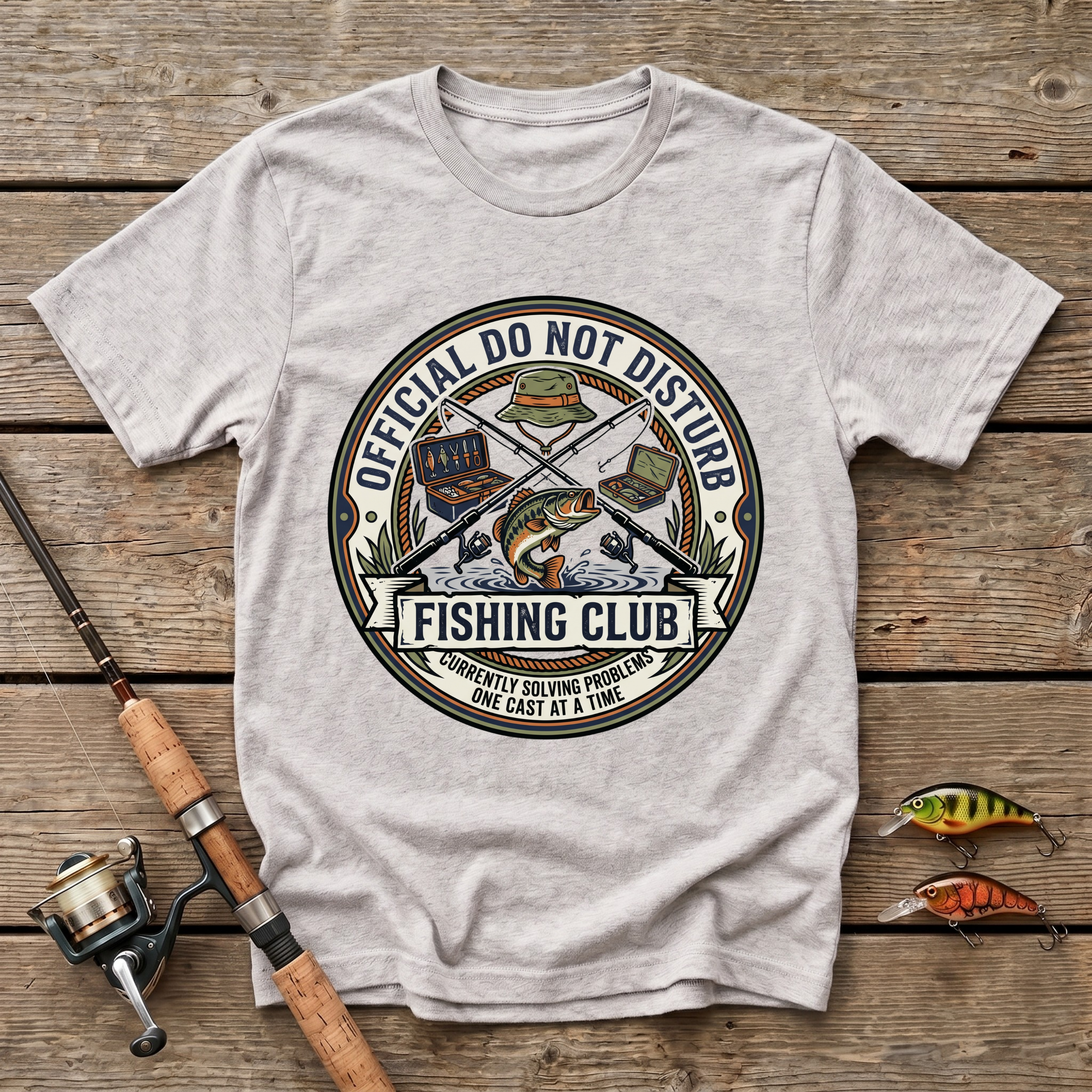 Do Not Disturb Fishing Club T-Shirt