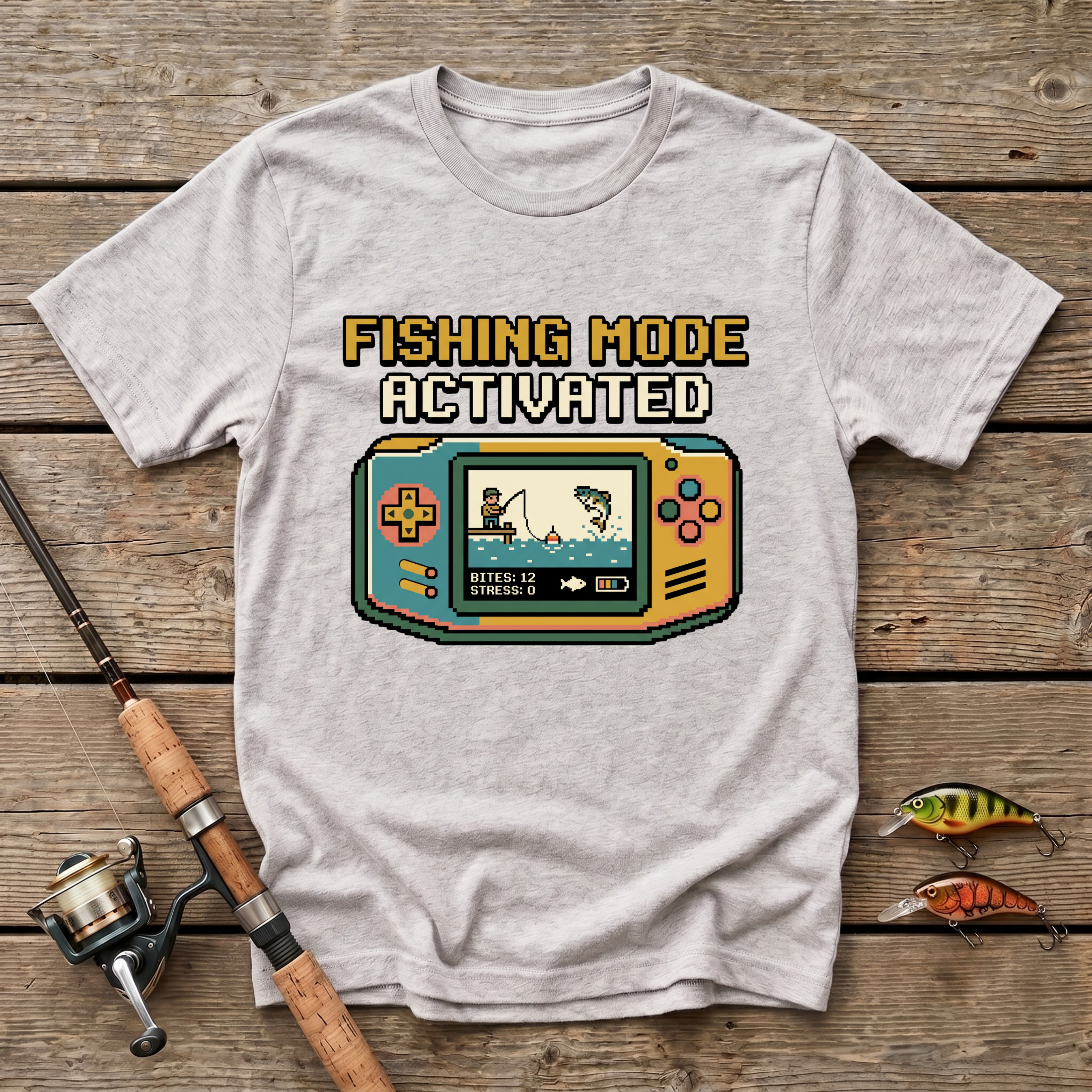 Fishing Mode Activated T-Shirt