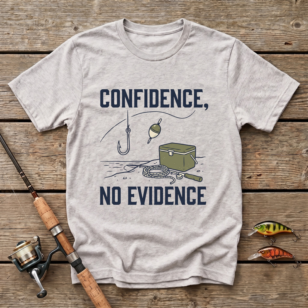 Confidence, No Evidence T-Shirt