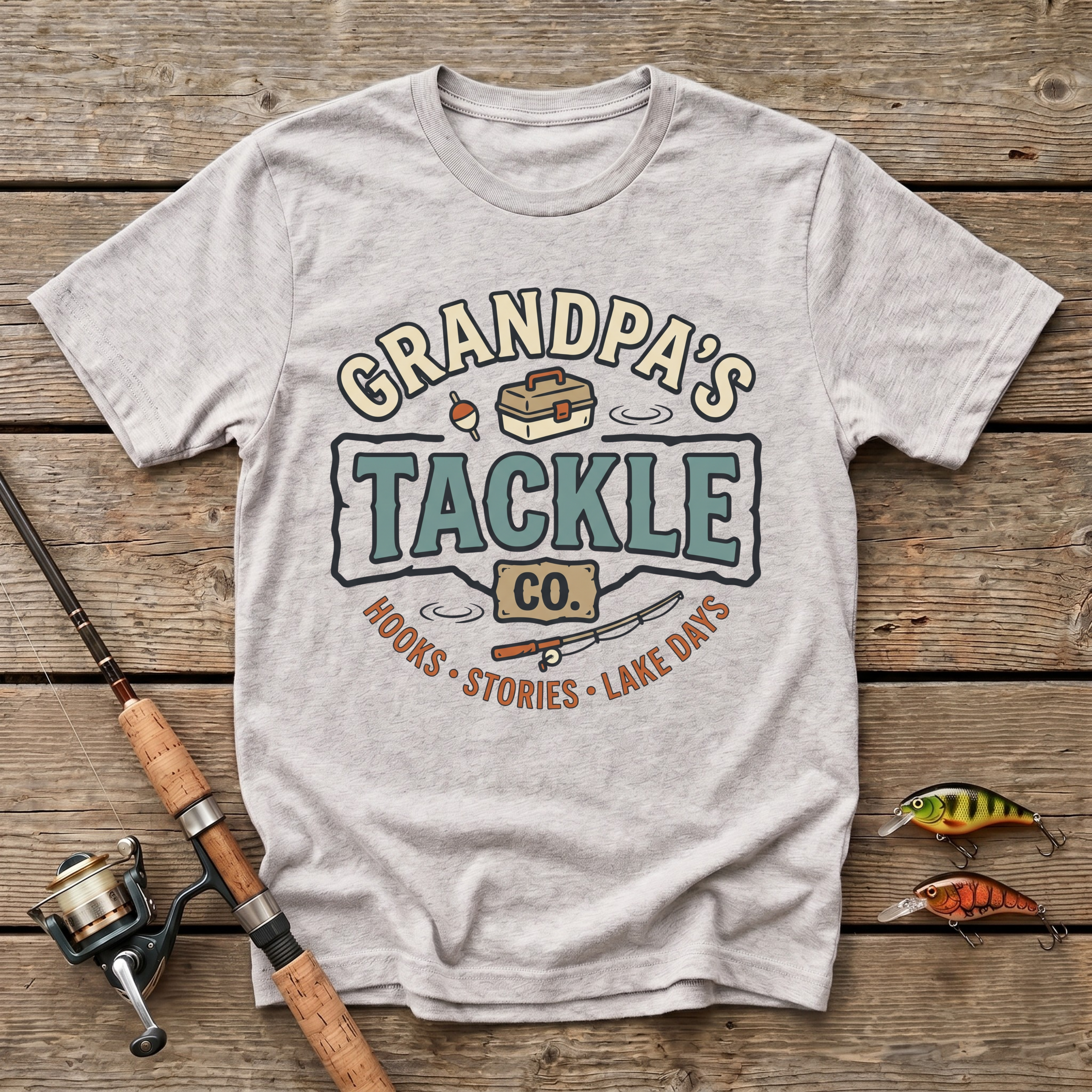 Grandpa's Tackle Co. T-Shirt