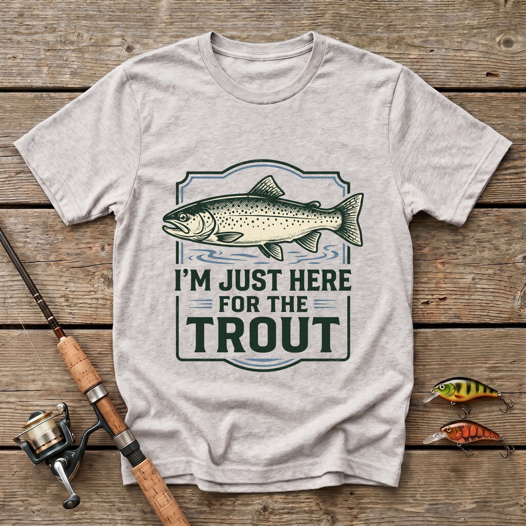 I'm Just here For The Trout T-Shirt