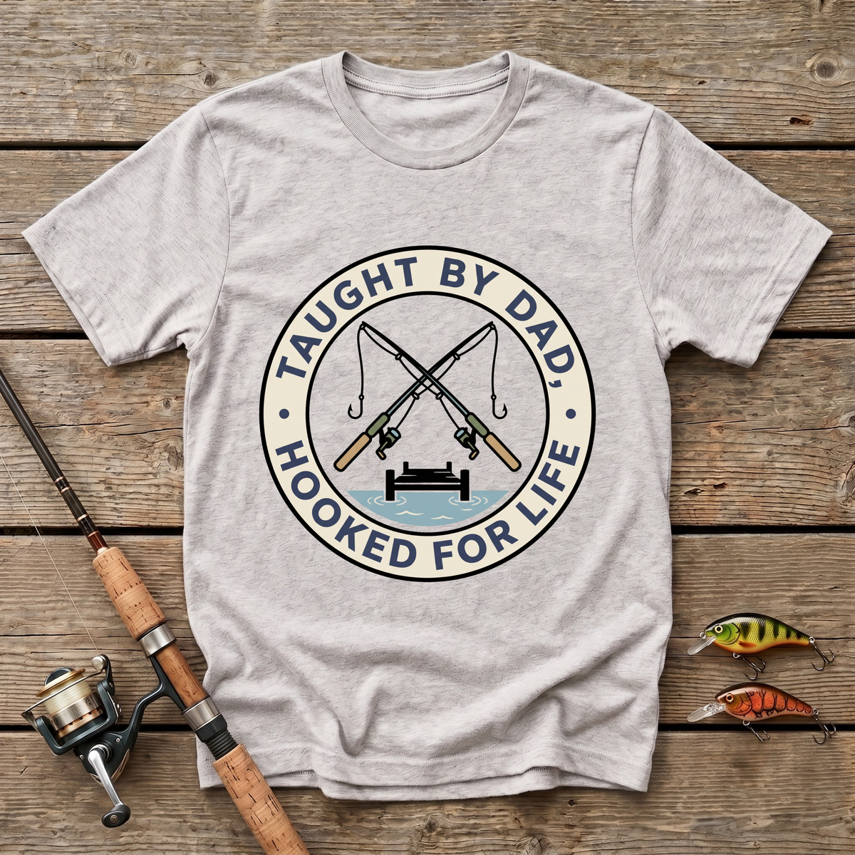 Taught By Dad T-Shirt