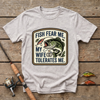 Wife Tolerates Me T-Shirt