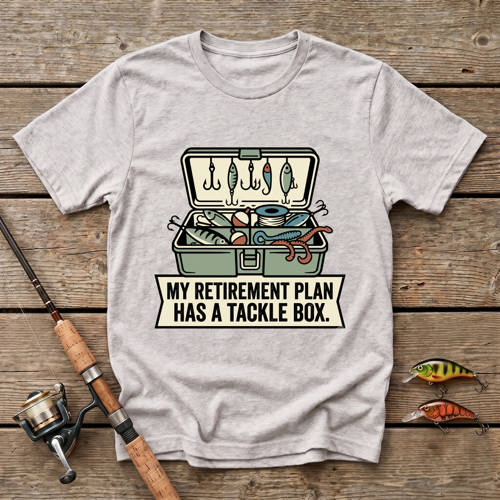 Retirement Tackle Box T-Shirt